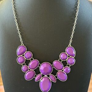 Purple necklace